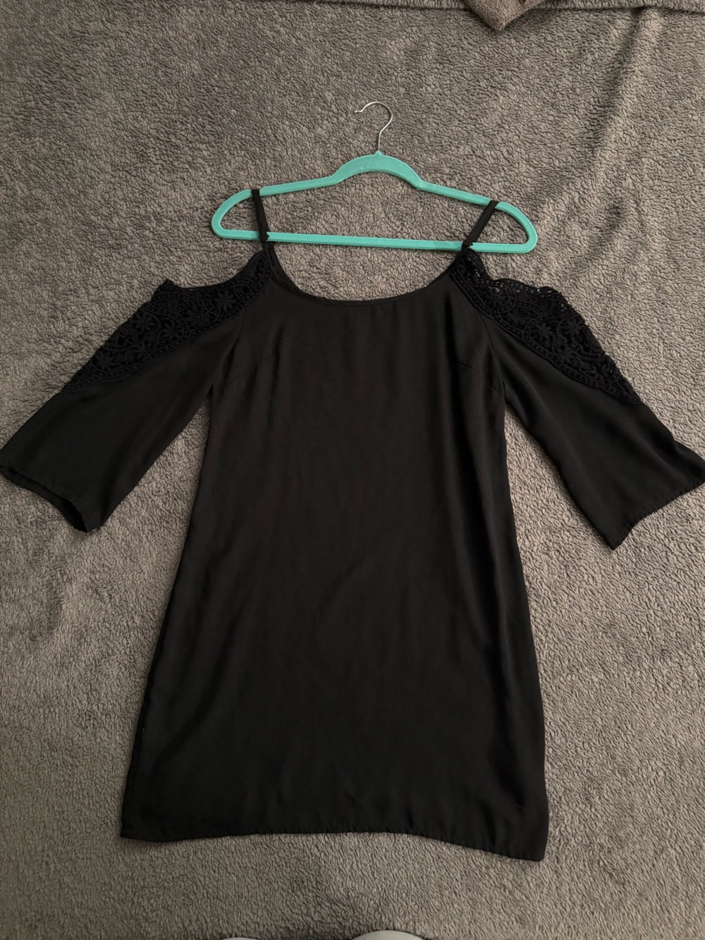 Xhilaration Black Dress with Pink Logo Tag